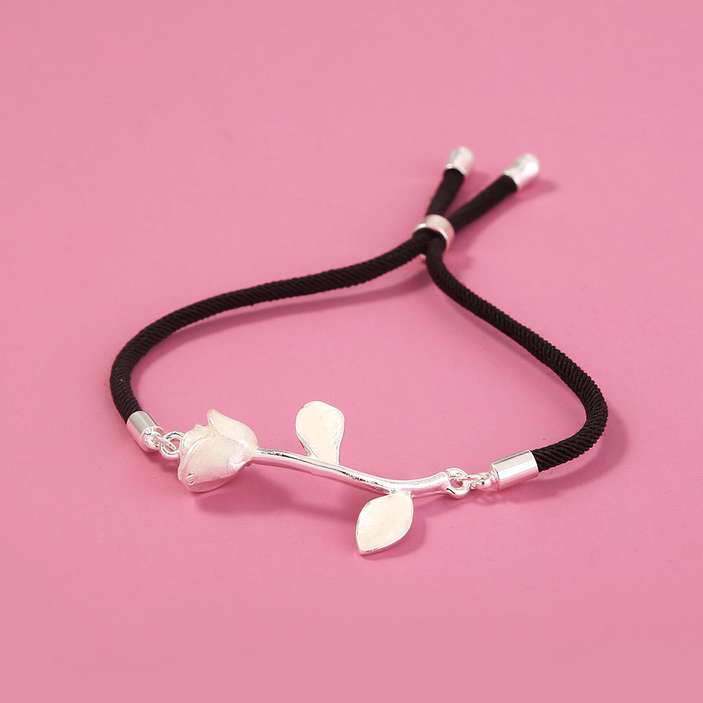 Luminous Glow In The Dark Rose Bracelet