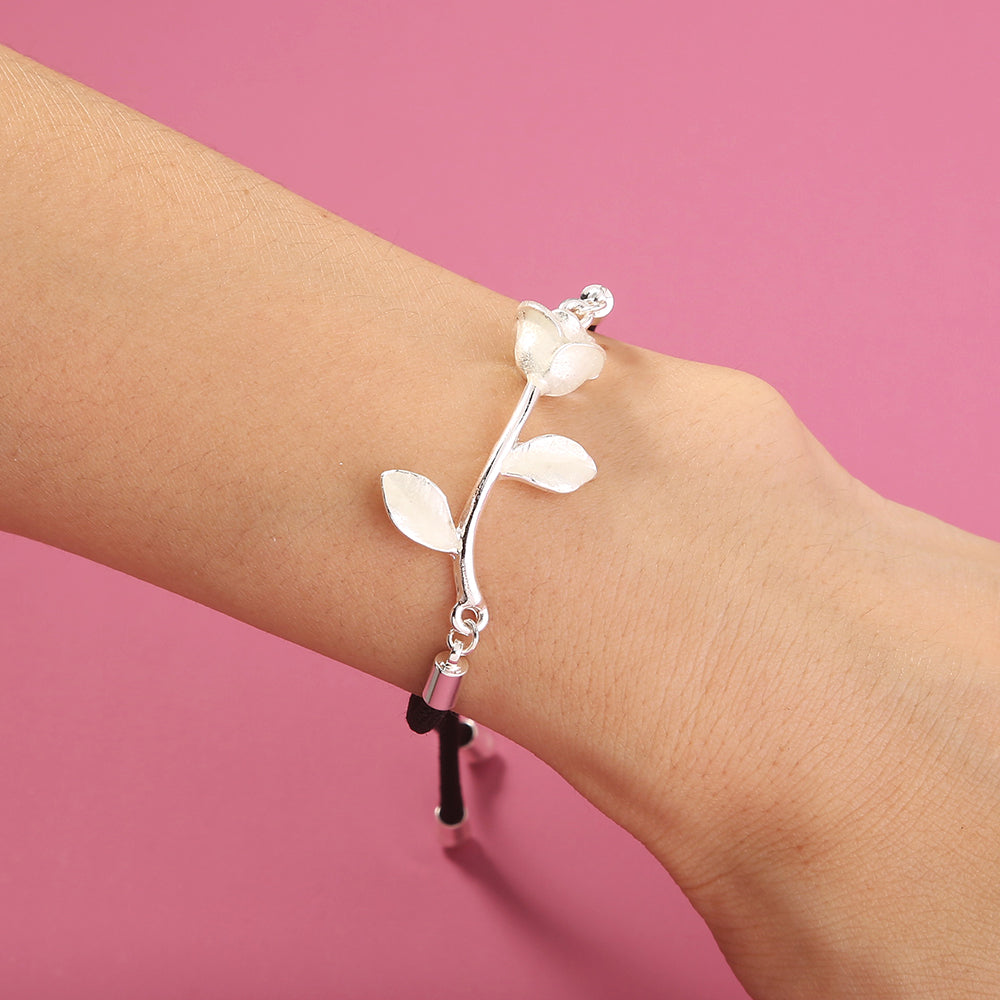 Luminous Glow In The Dark Rose Bracelet