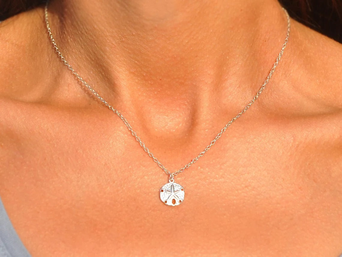 Sand Dollar Ocean Necklace