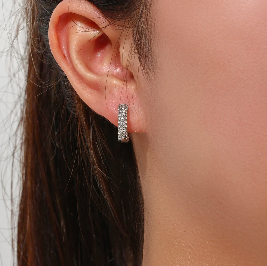 Crystal Pave Earrings