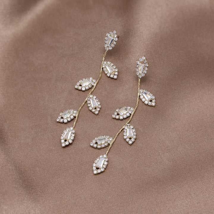 Crystal Vine Earrings