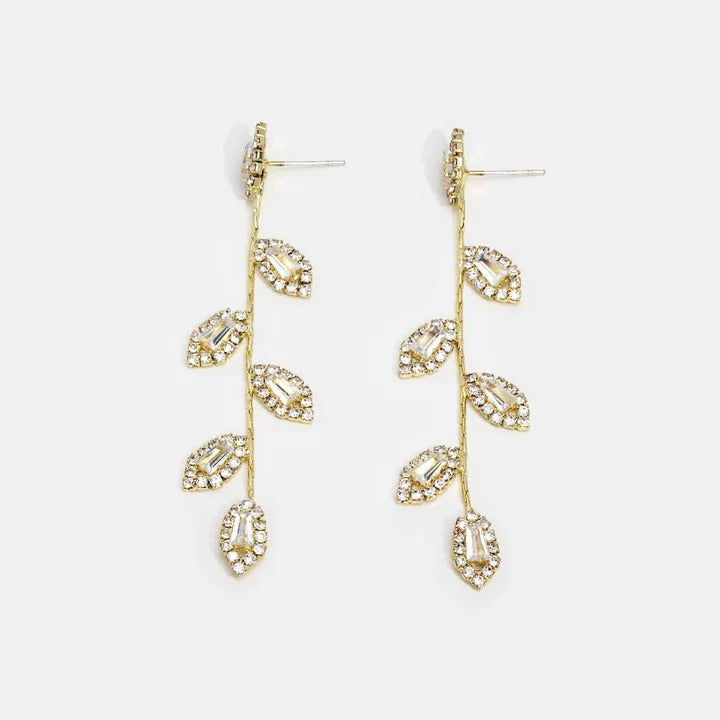 Crystal Vine Earrings