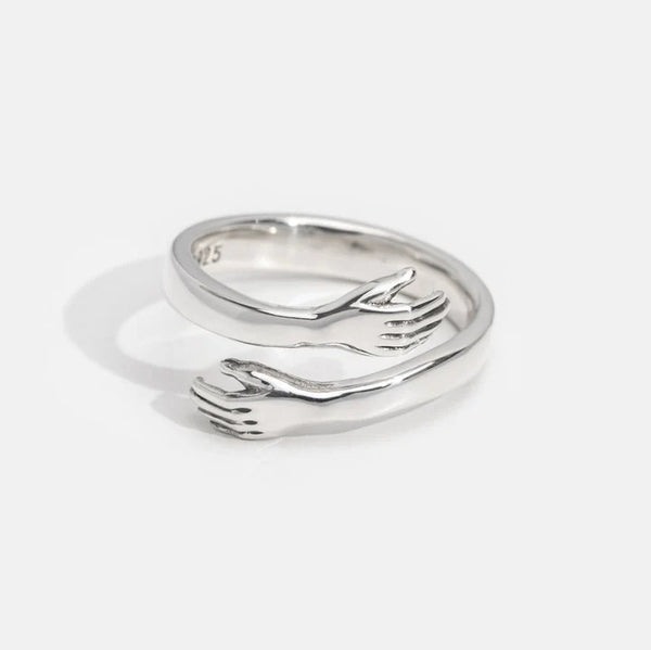 Silver Hug Ring