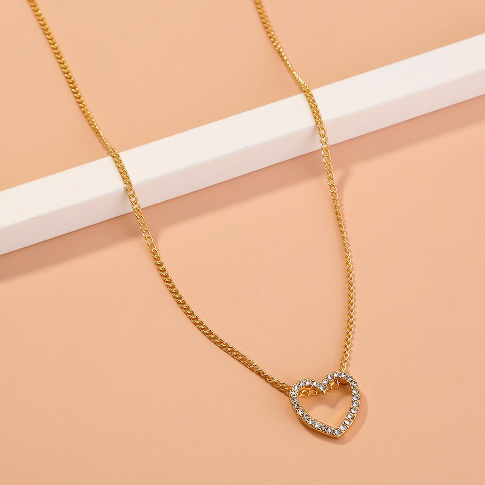 Mini Heart Diamond Pendant