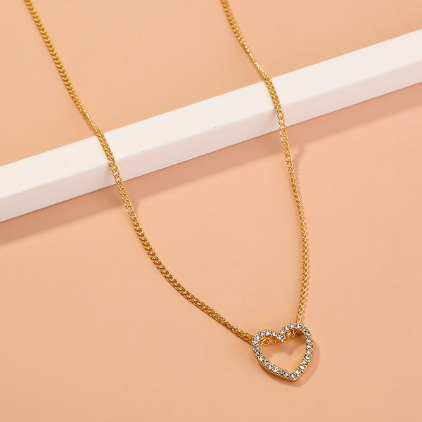 Mini Heart Diamond Pendant