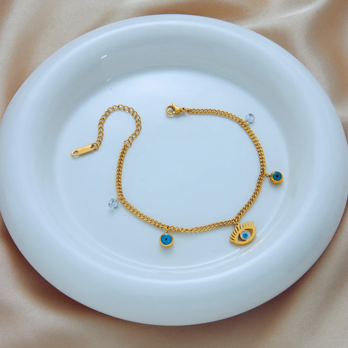 Evil Eye Charm Bracelet