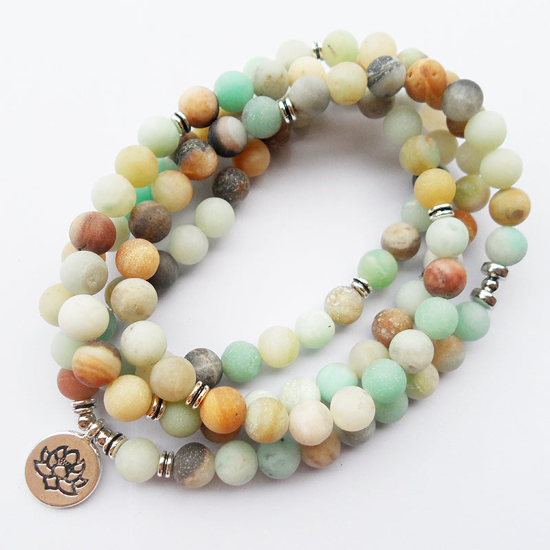 Soul Soother Amazonite 108 Mala