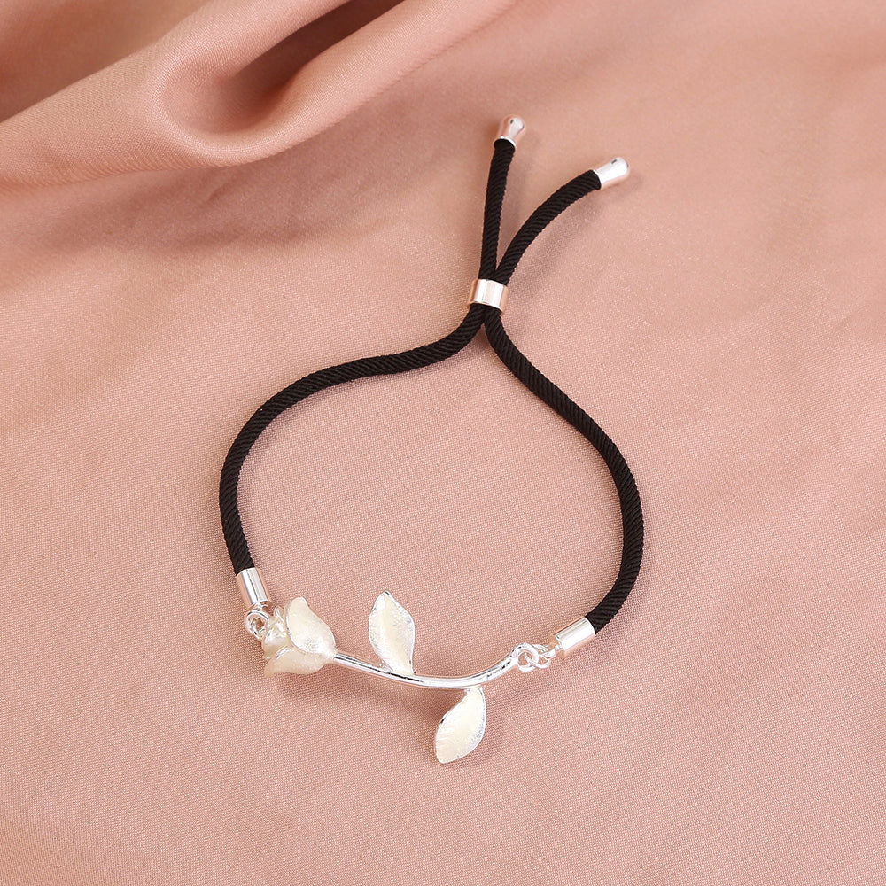 Luminous Glow In The Dark Rose Bracelet
