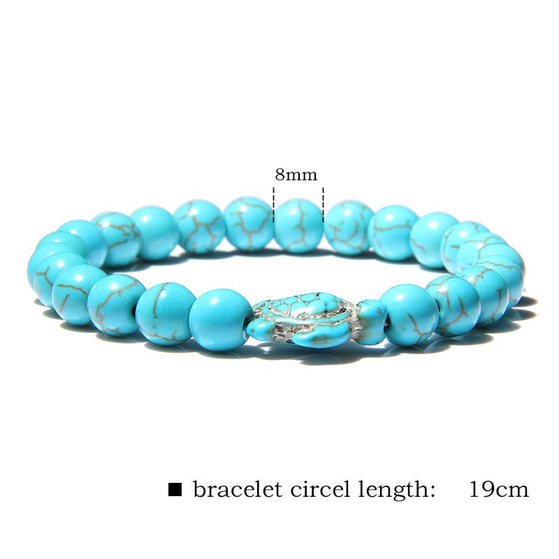 Turquoise Sea Turtle Bracelet