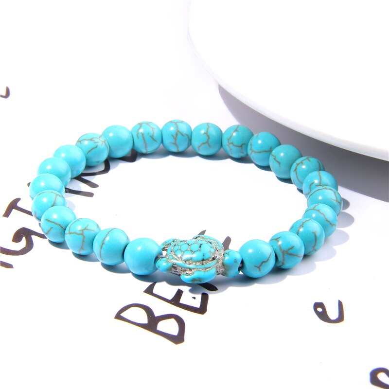 Turquoise Sea Turtle Bracelet