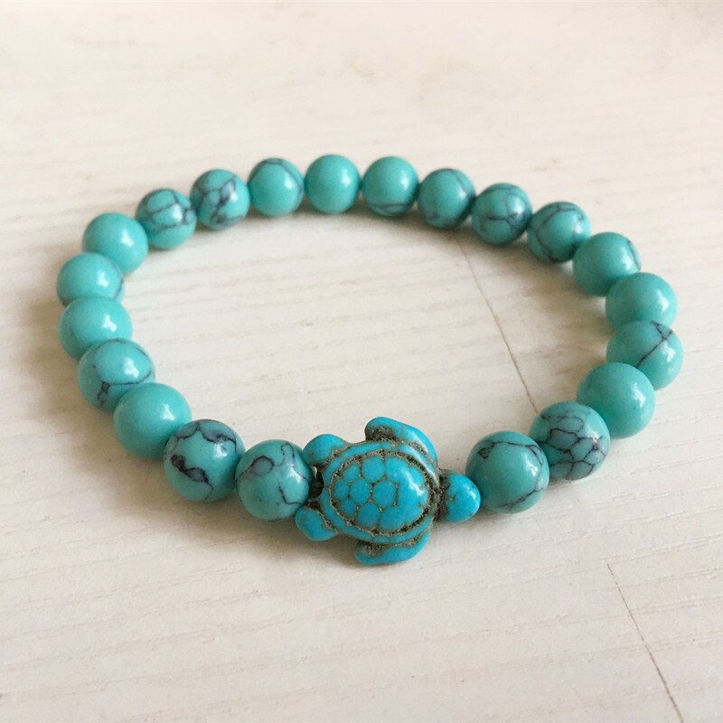 Turquoise Sea Turtle Bracelet