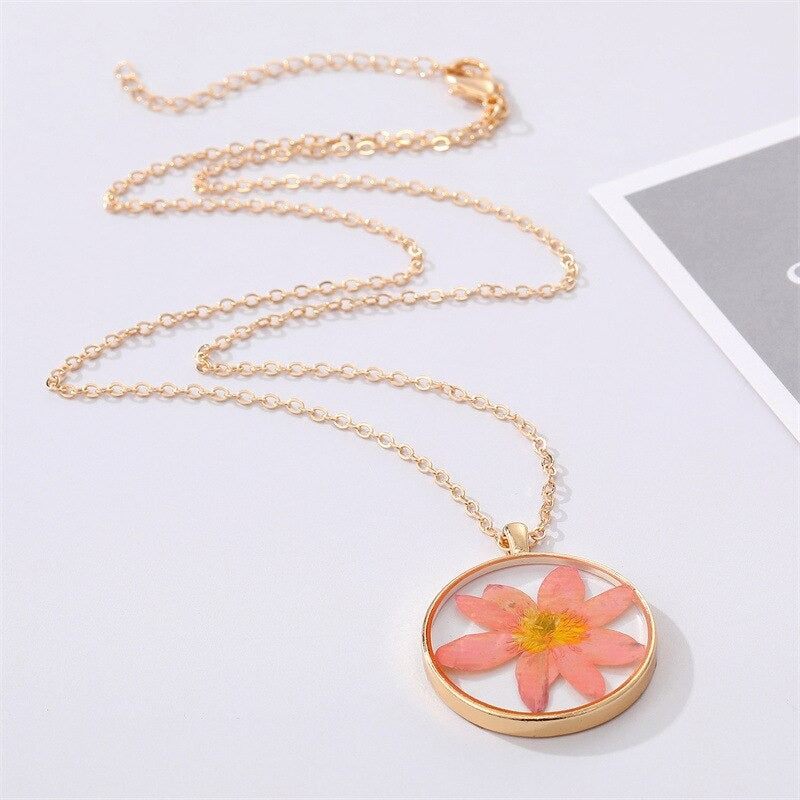 Azalea Flower Necklace