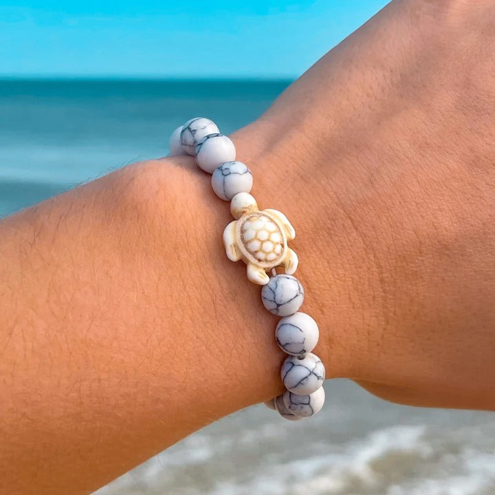 Ivory Sea Turtle Bracelet