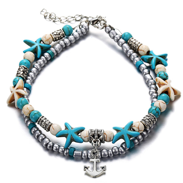 Anchor Ocean Anklet