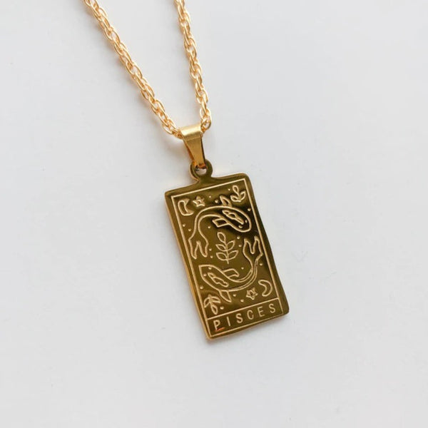 Pisces Astrology Necklace