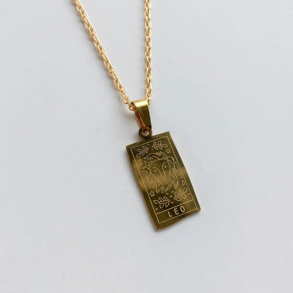 Leo Astrology Necklace