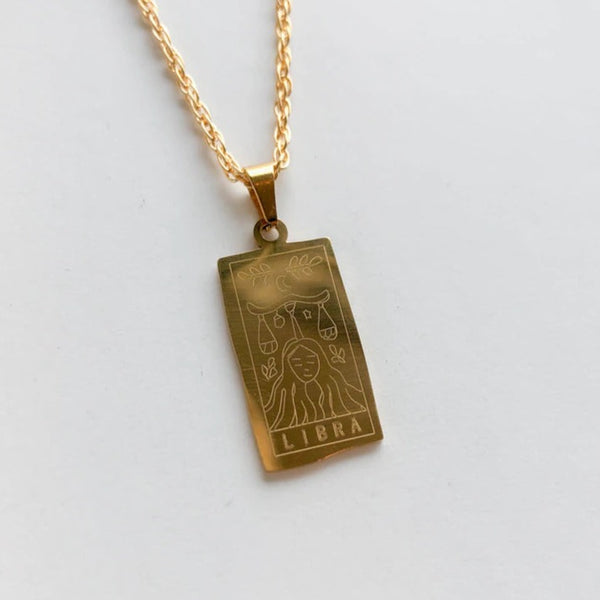 Libra Astrology Necklace