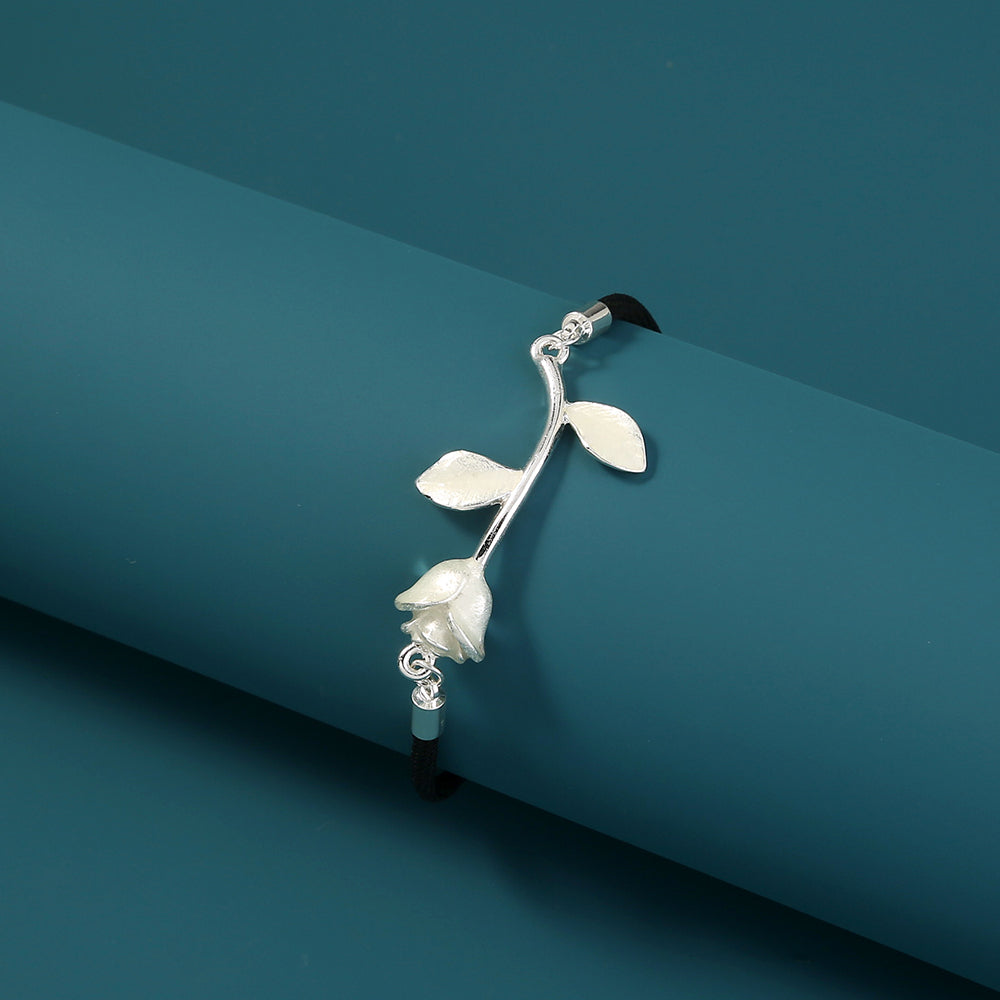 Luminous Glow In The Dark Rose Bracelet