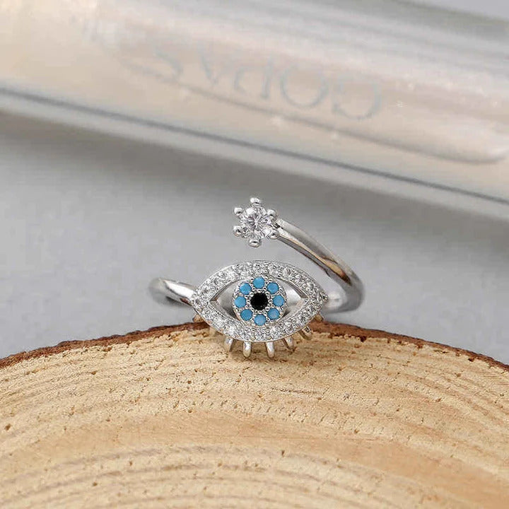 Evil Eye Ring Silver