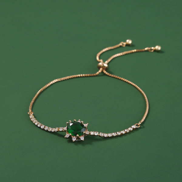 Beautiful Green Crystal Bracelet