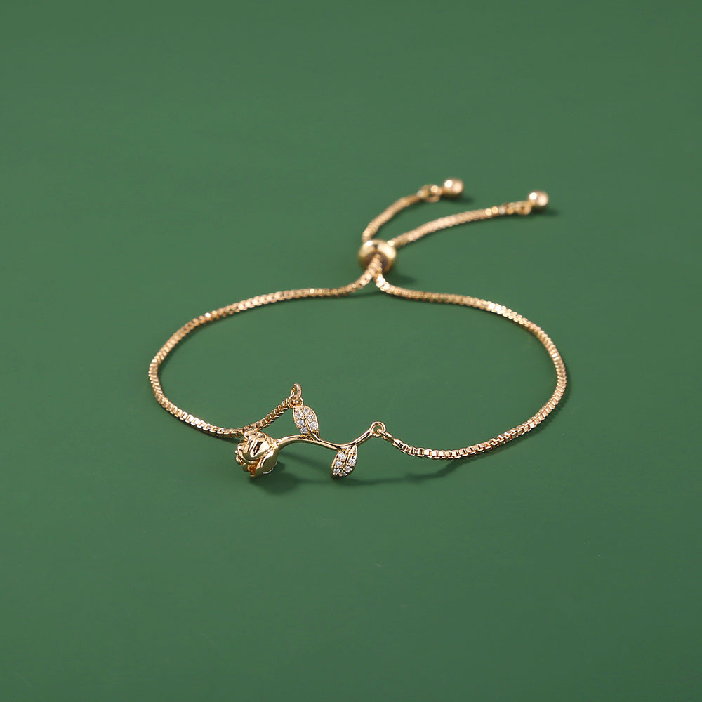 Golden Rose Bracelet