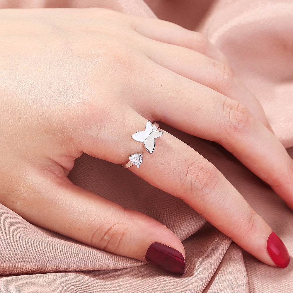 Soaring Butterfly Ring