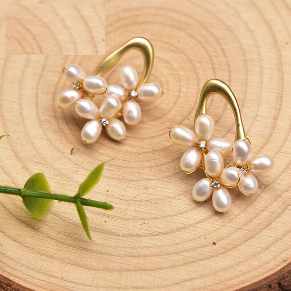 Pearl Bouquet Earrings